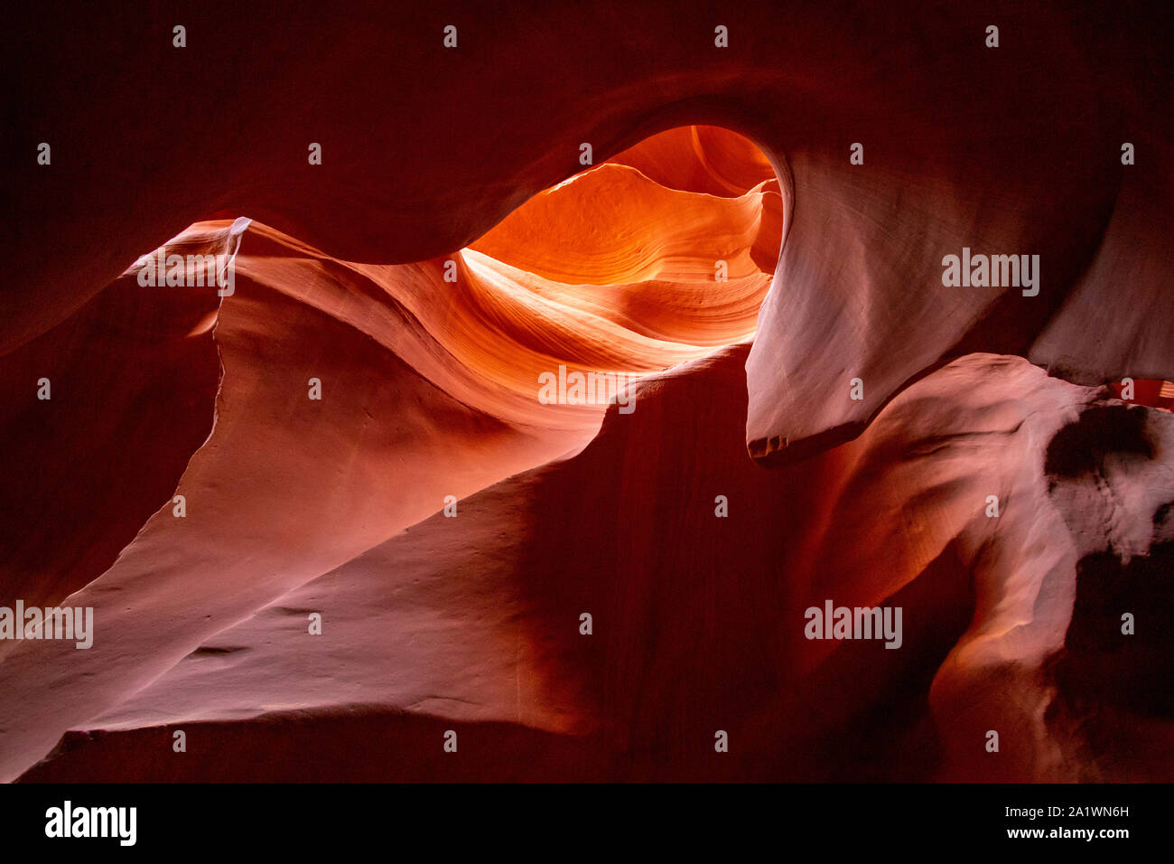 Antelope Canyon, Lower, Upper, Page, Arizona, USA, National Park, Vereinigte Staaten von Amerika, besuchen müssen, Tourismus, Urlaub, Reise, schöne Stockfoto
