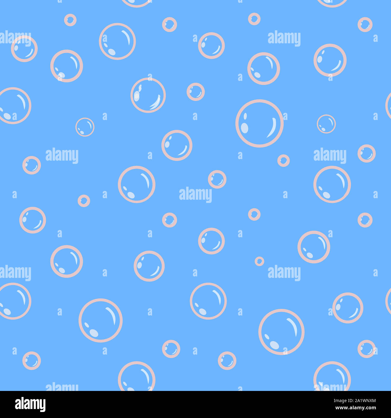 Bath Soap Bubbles Seamless Pattern Stockfotos Und Bilder Kaufen Alamy