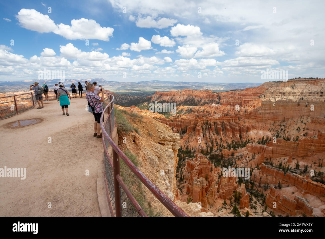 Die unglaublichen Felsformationen im Bryce Canyon National Park, National Park, Vereinigte Staaten von Amerika, USA, Reiseziel, schöne Landschaft, u Stockfoto