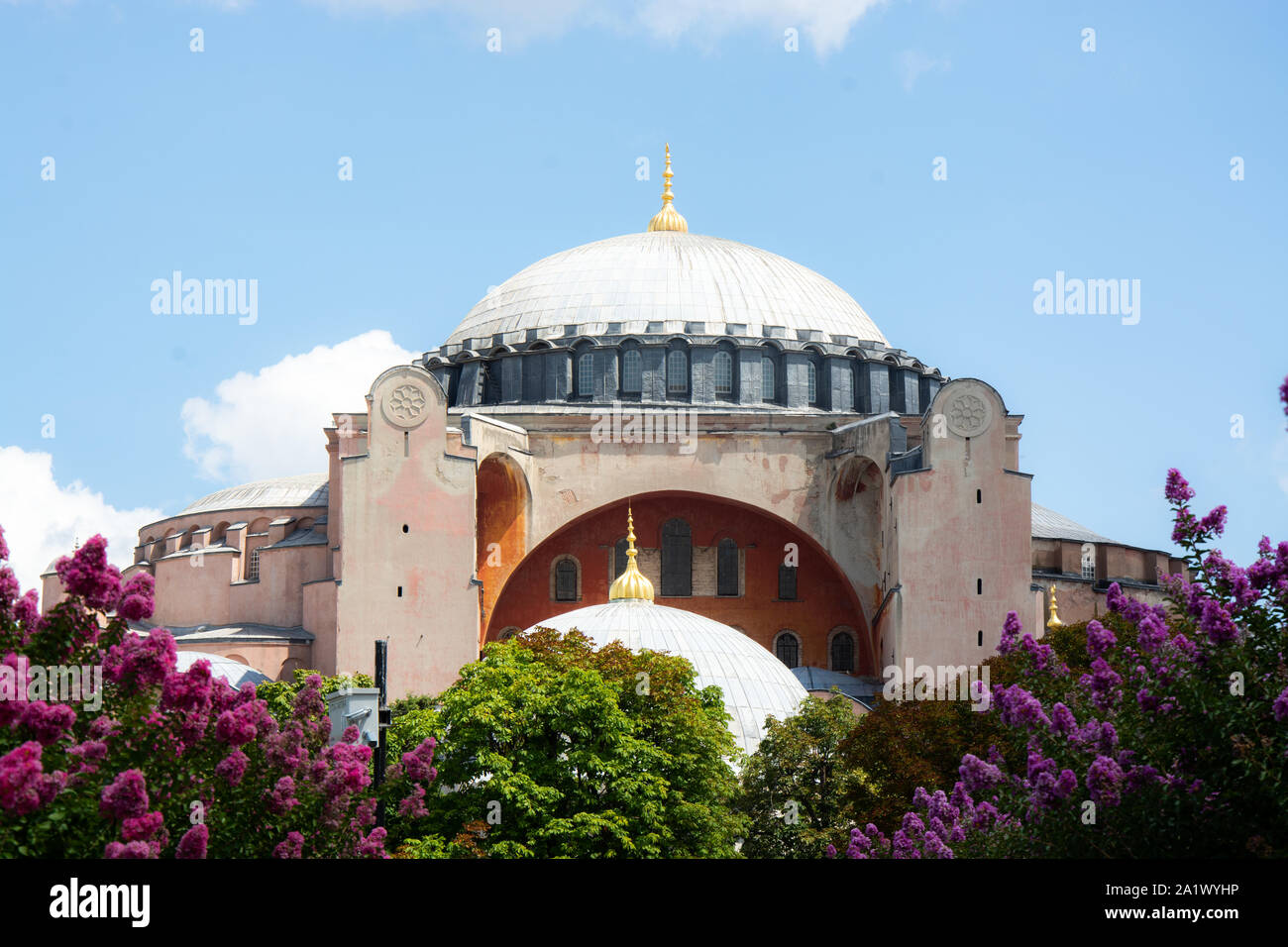 Die Hagia Sophia oder Ayasofya Moschee, Istanbul Stockfoto