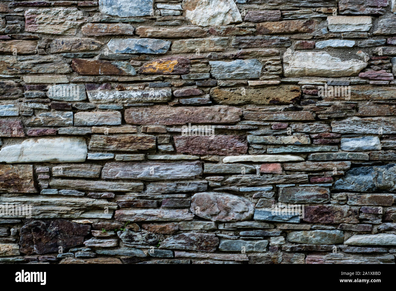 Stein-Wand-Hintergrund Stockfoto