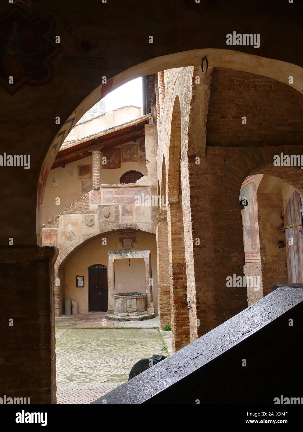 Palazzo del Popolo, Palazzo Comunale, Rathaus, San Gimignano, Toskana, Toscana, Italien, Europa Stockfoto
