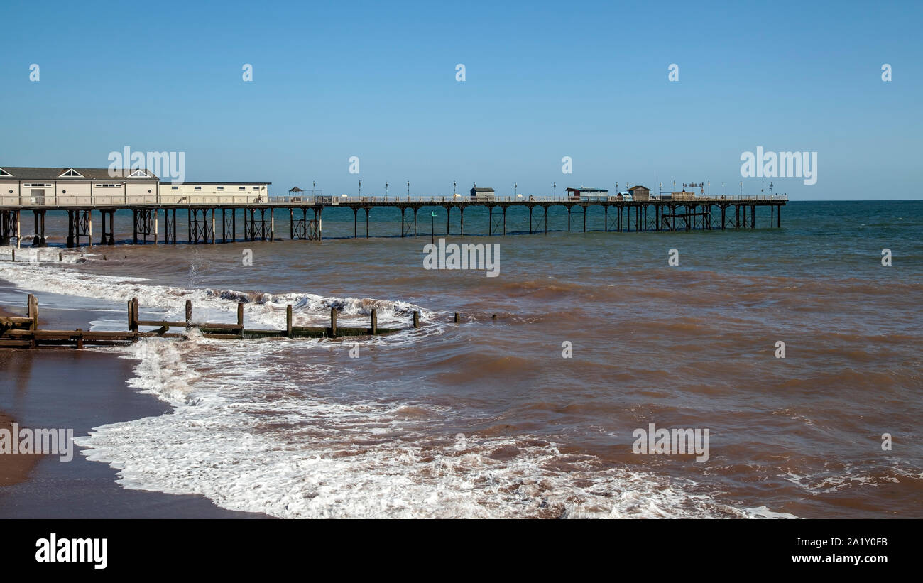 Teignmouth Pier Stockfoto
