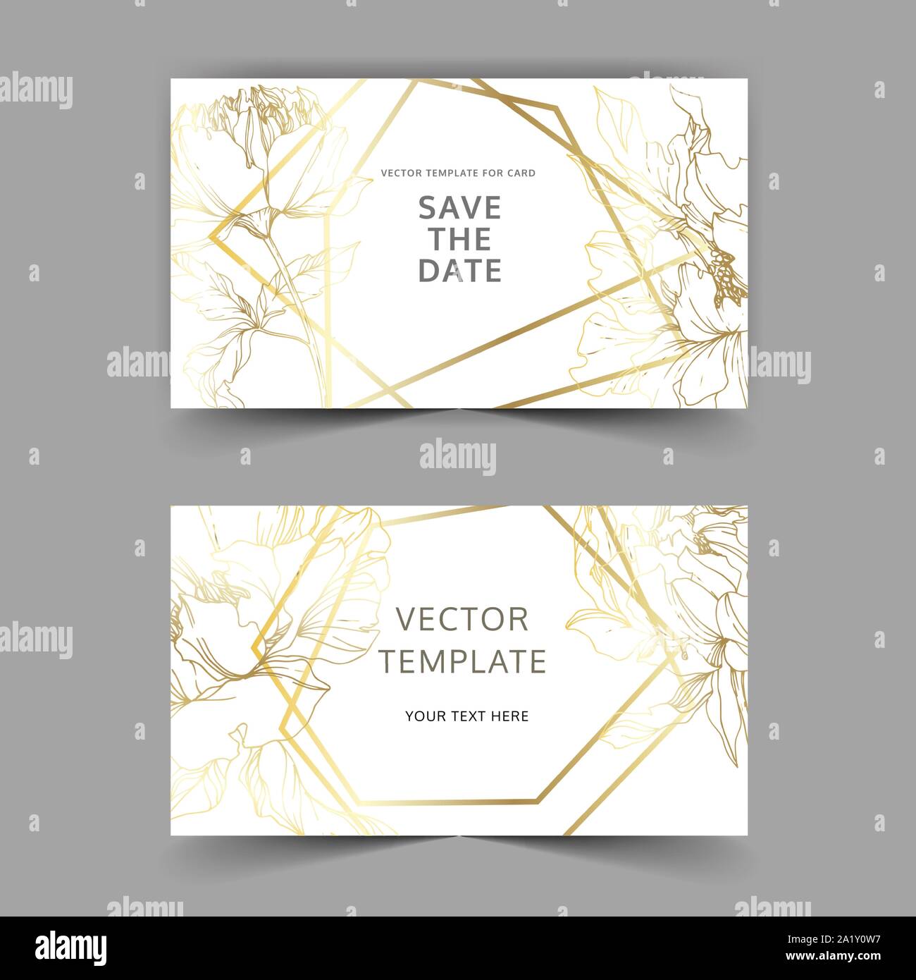 Vektor Pfingstrose botanische Blumen Blumen. Schwarz und weiß eingraviert Tinte Art Hochzeit hintergrund Karte dekorative Grenze. Danke, Rsvp, Einladung elegan Stock Vektor