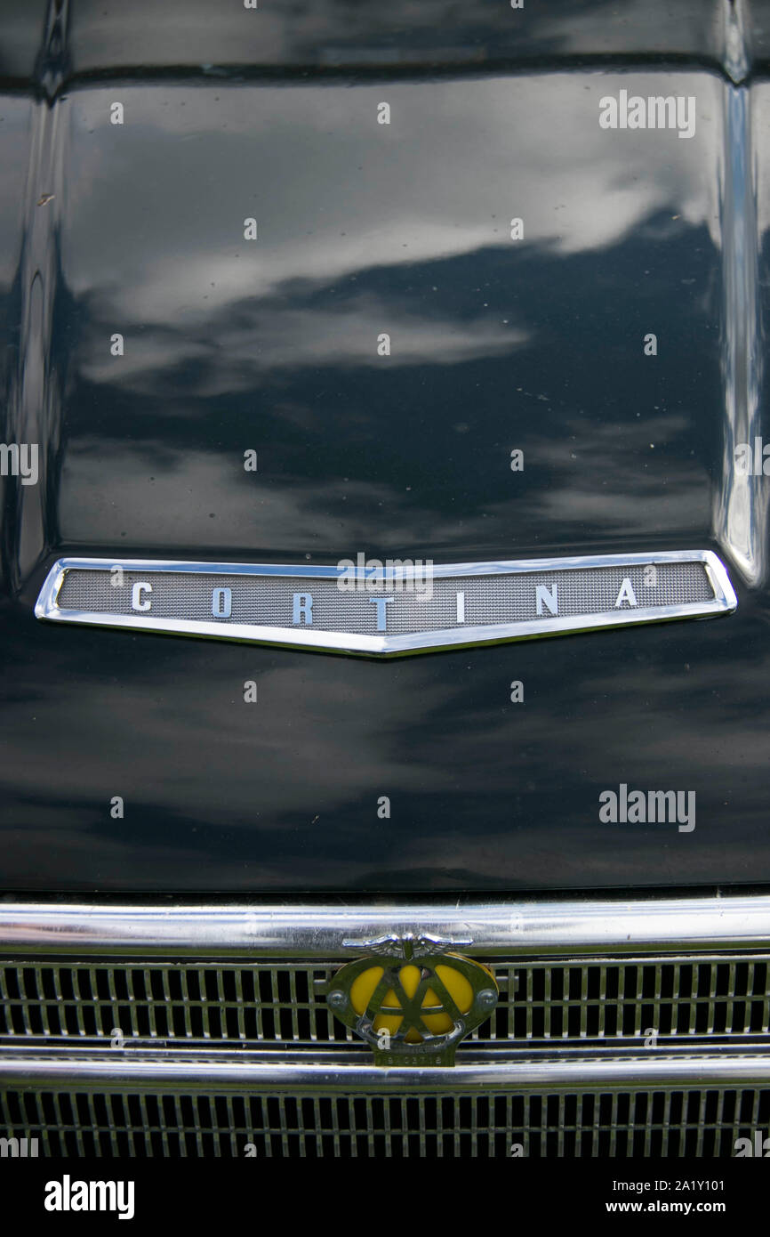 Ford Cortina Stockfoto