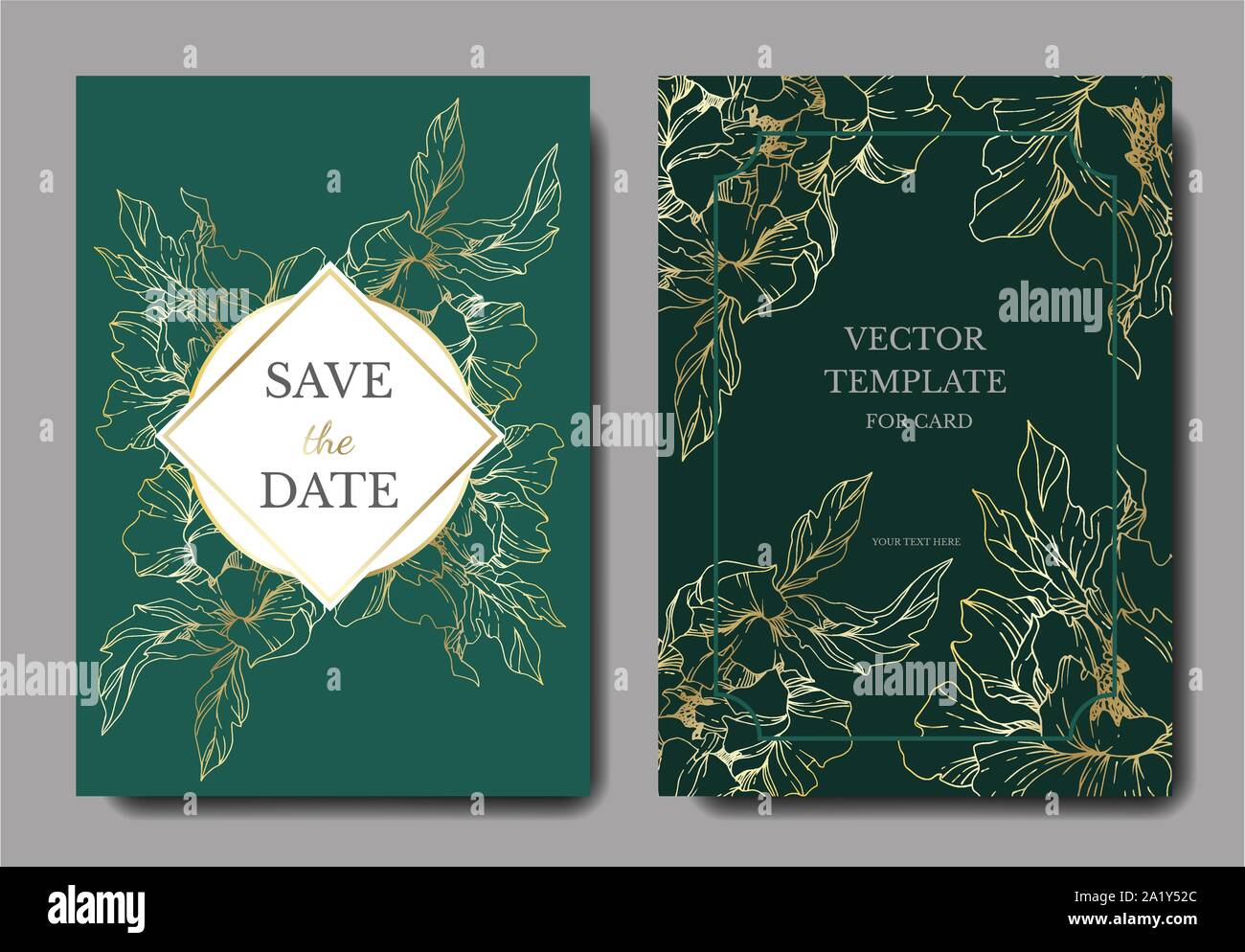 Vektor Pfingstrose botanische Blumen Blumen. Schwarz und weiß eingraviert Tinte Art Hochzeit hintergrund Karte dekorative Grenze. Danke, Rsvp, Einladung elegan Stock Vektor