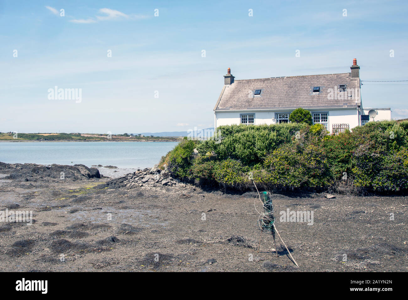 Old Scool Haus Sherkin Island Stockfoto