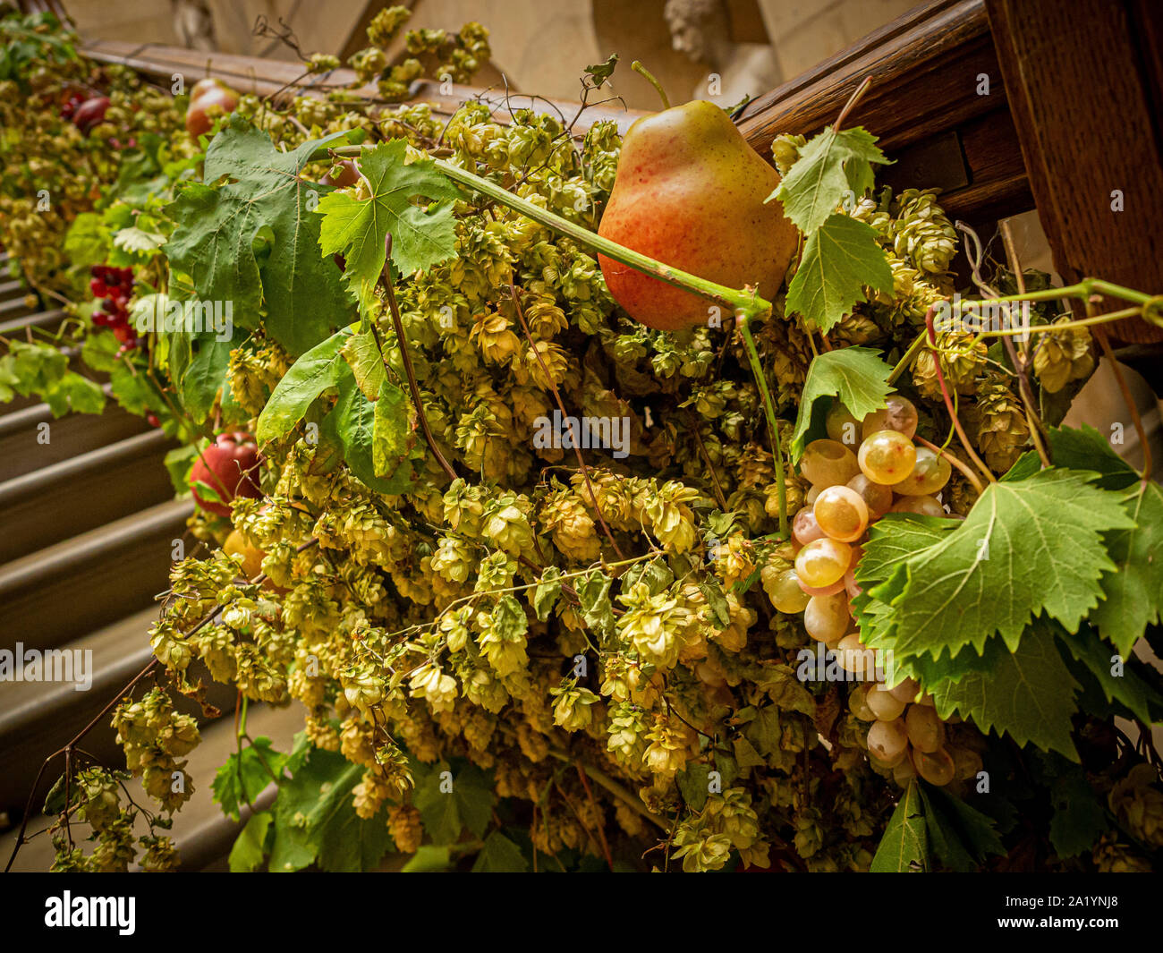 Herbst Ernte & Flower Festival in Castle Howard, North Yorkshire, UK. Stockfoto