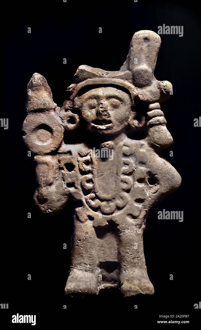 Tezcatlipoca Gott Schöpfer. Die Azteken mesoamerikanischen Kultur im zentralen Mexiko post-Classic 300 bis 1521. Amerika, amerikanische. Stockfoto
