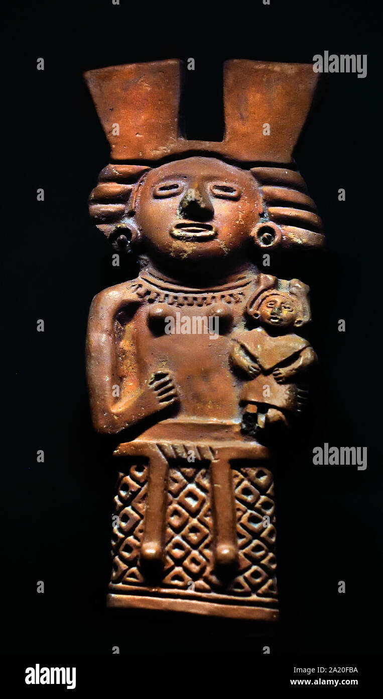 Cihuacoatl, Göttin der Fruchtbarkeit. Die Azteken mesoamerikanischen Kultur im zentralen Mexiko post-Classic 300 bis 1521. Amerika, amerikanische. Stockfoto