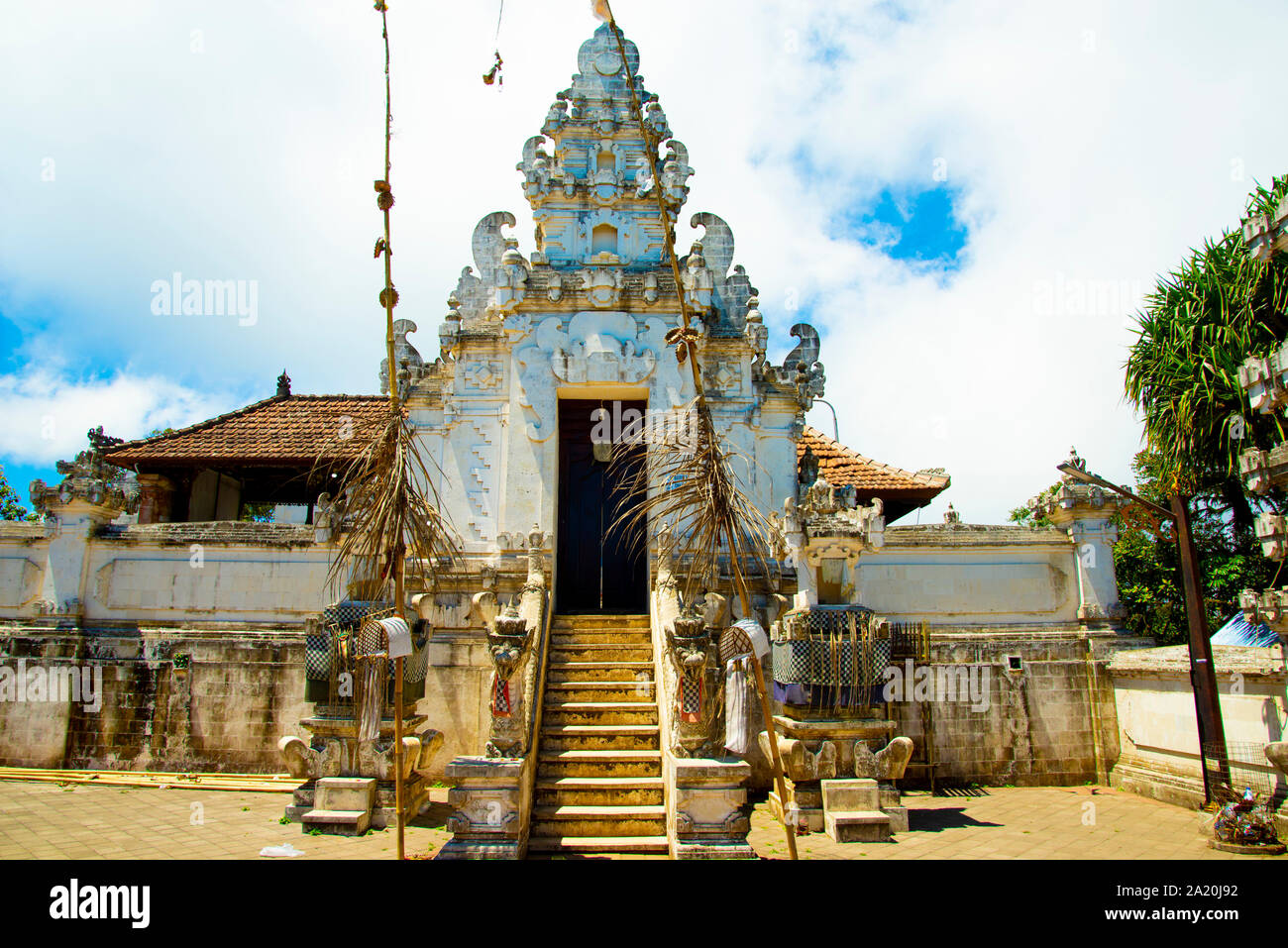 Pasar Agung Tempel - Bali - Indonesien Stockfoto