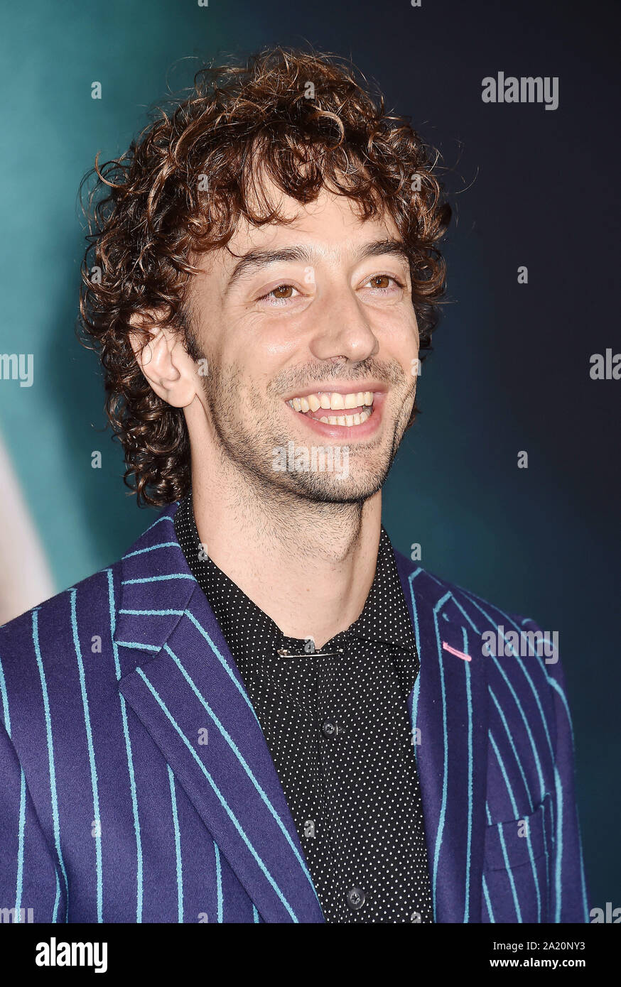 HOLLYWOOD, CA - 28. SEPTEMBER: Albert Hammond jr. sorgt für die Premiere von Warner Bros Pictures 'Joker' bei TCL Chinese Theater IMAX am September 28, 2019 in Hollywood, Kalifornien. Stockfoto