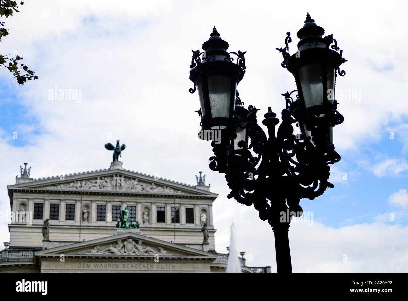 Alte Oper Frankfurt Stockfoto