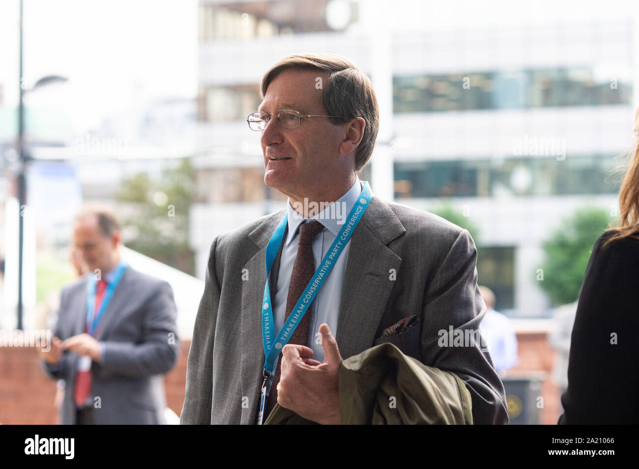 Manchester, Großbritannien. 30. September 2019. Dominic Grieve QC MP für Beaconsfield, auf dem Parteitag der Konservativen in Manchester Central Convention Complex, Manchester am Montag, den 30. September 2019 (Quelle: P Scaasi | MI Nachrichten) Credit: MI Nachrichten & Sport/Alamy leben Nachrichten Stockfoto