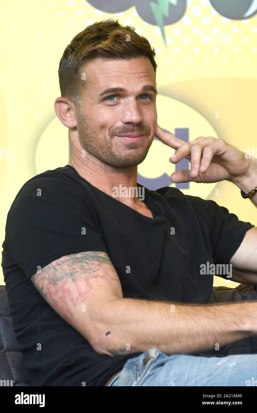 Berlin, Deutschland. 28 Sep, 2019. Cam Gigandet am 4. deutschen Comic Con Berlin in Berlin. Berlin, 28.09.2019 | Verwendung der weltweiten Kredit: dpa/Alamy leben Nachrichten Stockfoto