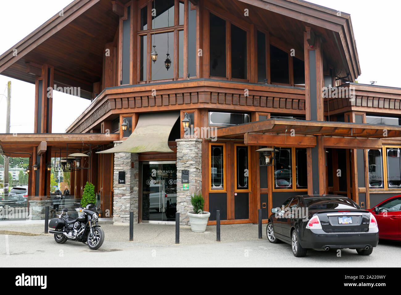 Rathaus Public House, Abbotsford, B.C., Kanada Stockfoto