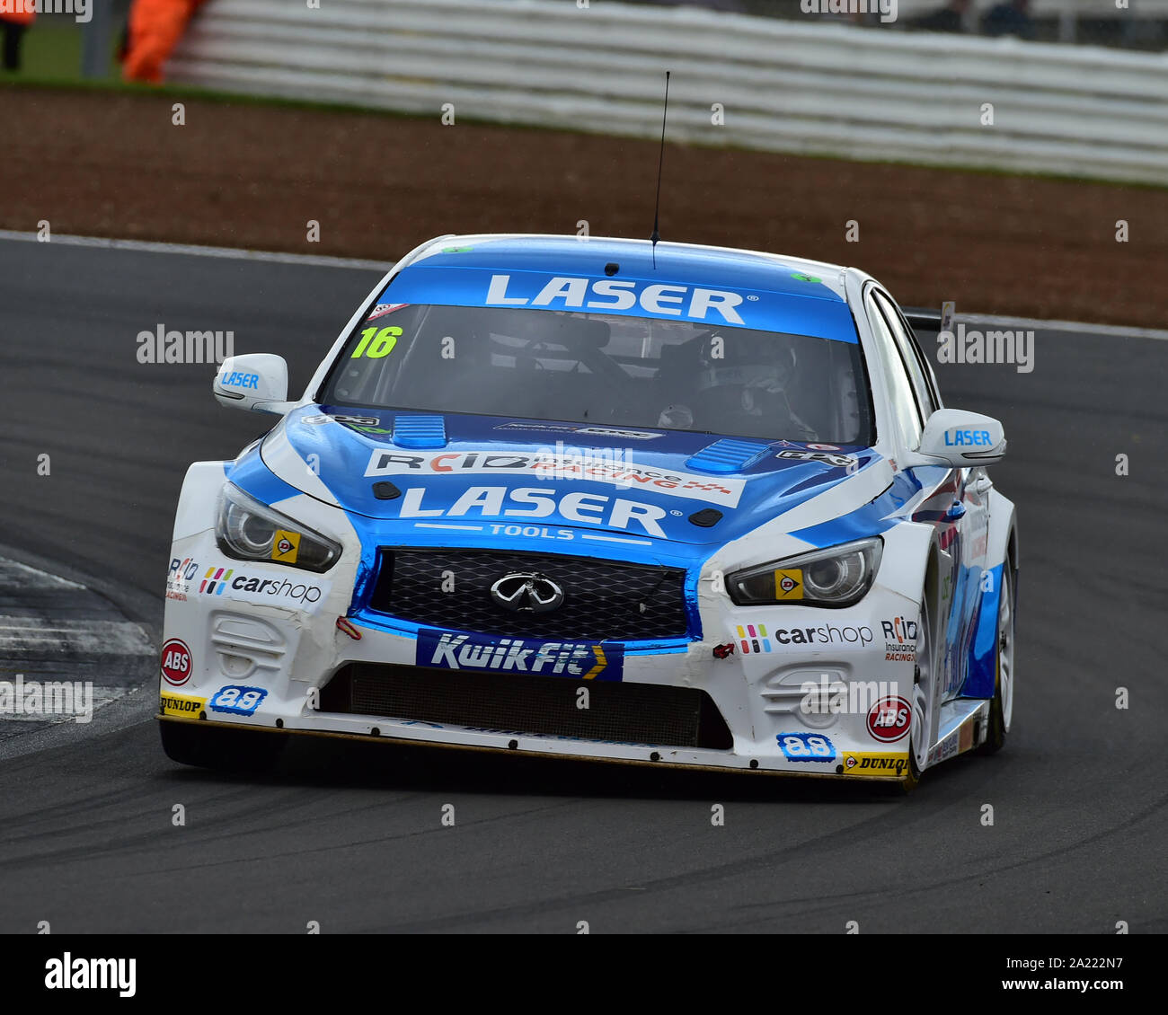 Aiden Moffat, Inifiniti Q50, BTCC Championship, BTCC Silverstone, Sonntag, 29. September 2019, Autosport, British Touring Car Championship, BTCC, Stockfoto