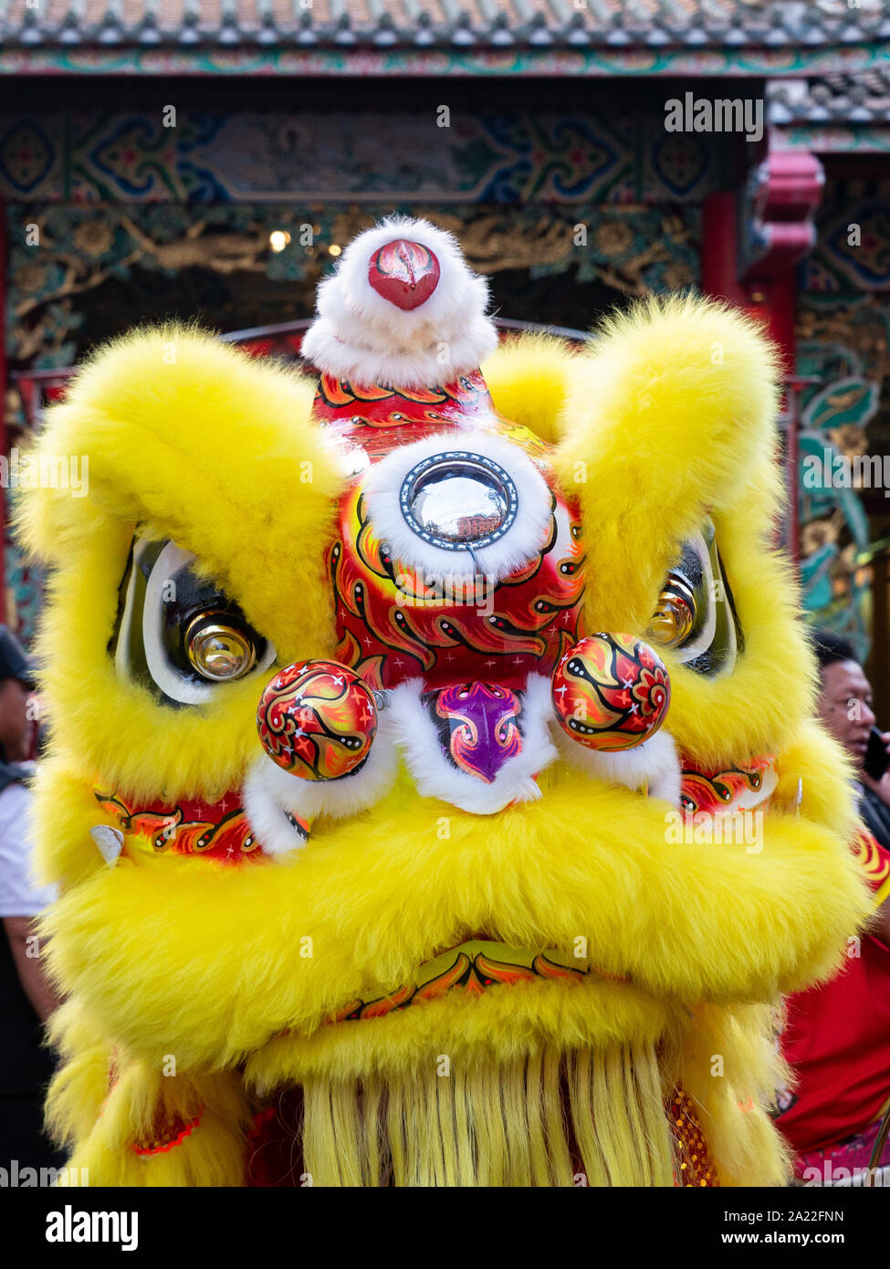 Drachen anlässlich des chinesischen neuen Jahres Stockfoto