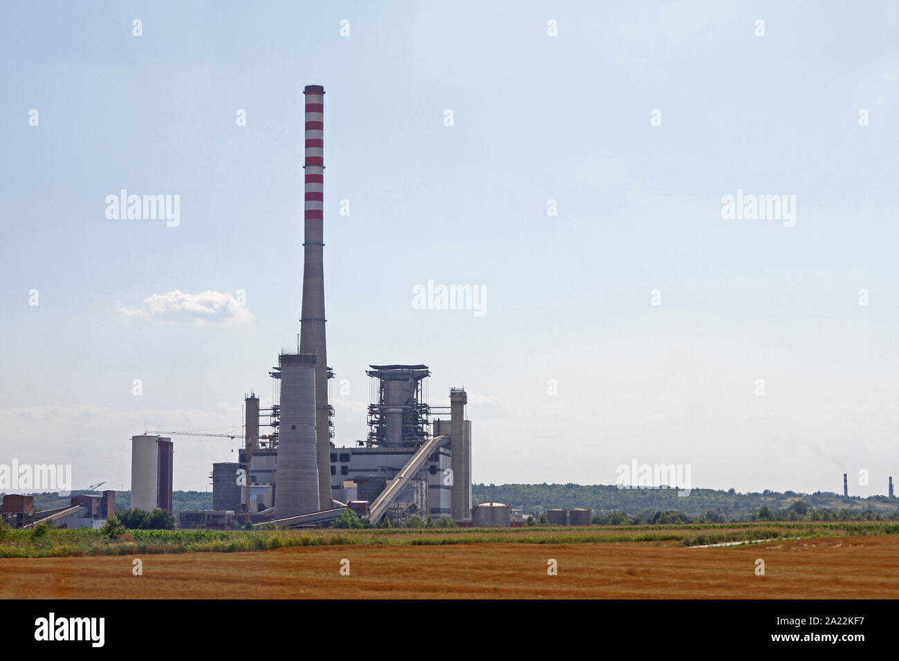 Kostolac B Power Station, Kostolac, Branichevo Bezirk, Serbien. Stockfoto