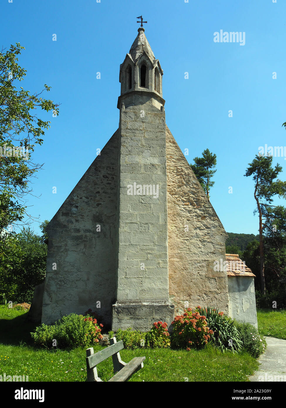 Römisch-katholische Kirche der Maria Magdalena, Sopronbánfalva, Ungarn, Magyarország, Europa Stockfoto