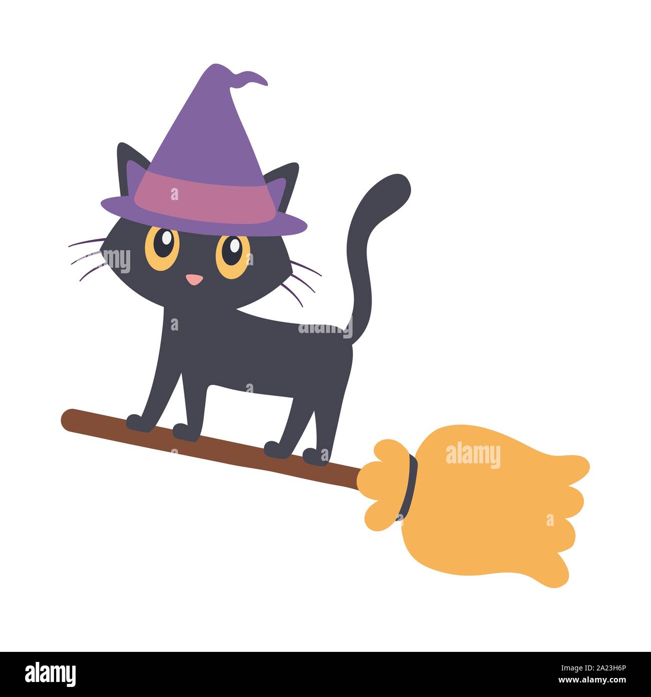 Katze Im Hut Stock Vektorgrafiken Kaufen Alamy