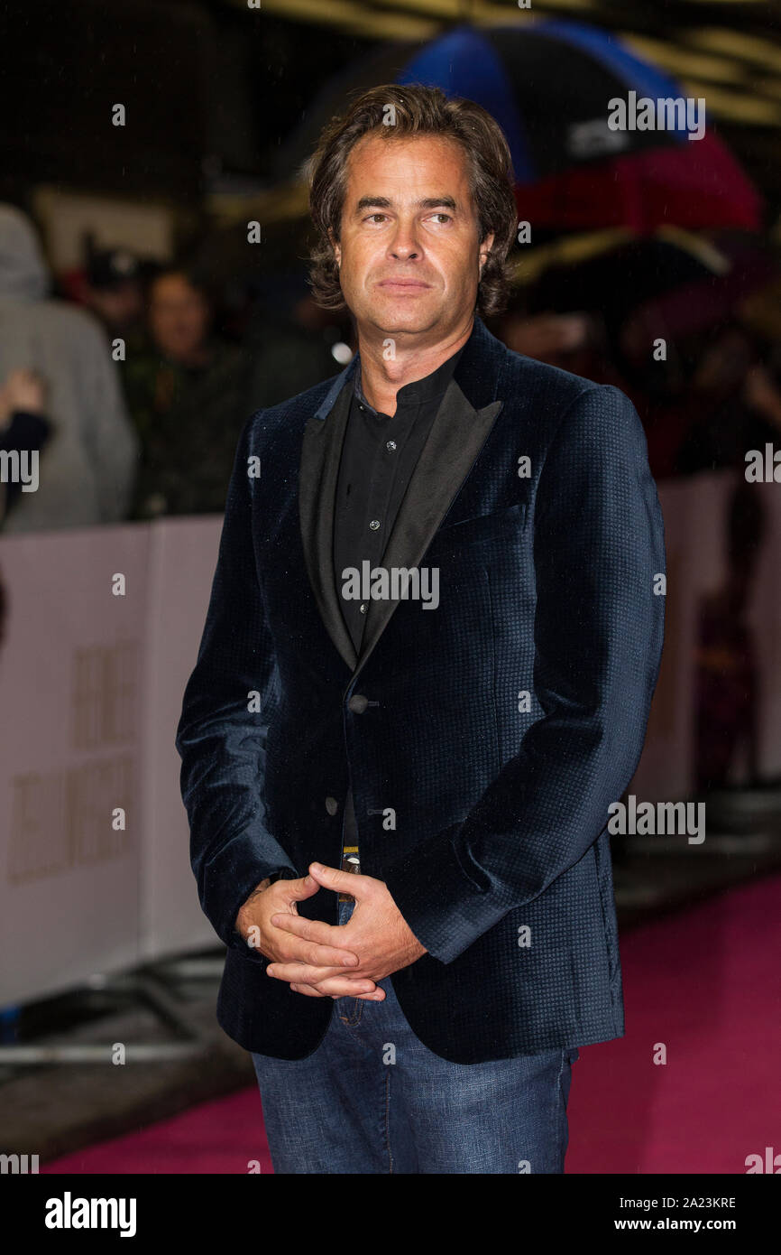 London, Großbritannien. 30 Sep, 2019. Rupert Gold, Direktor, auf Judy's London Film Premiere am roten Teppich des Curzon Mayfair. 30. September 2019 Credit: Jeff Gilbert/Alamy leben Nachrichten Stockfoto