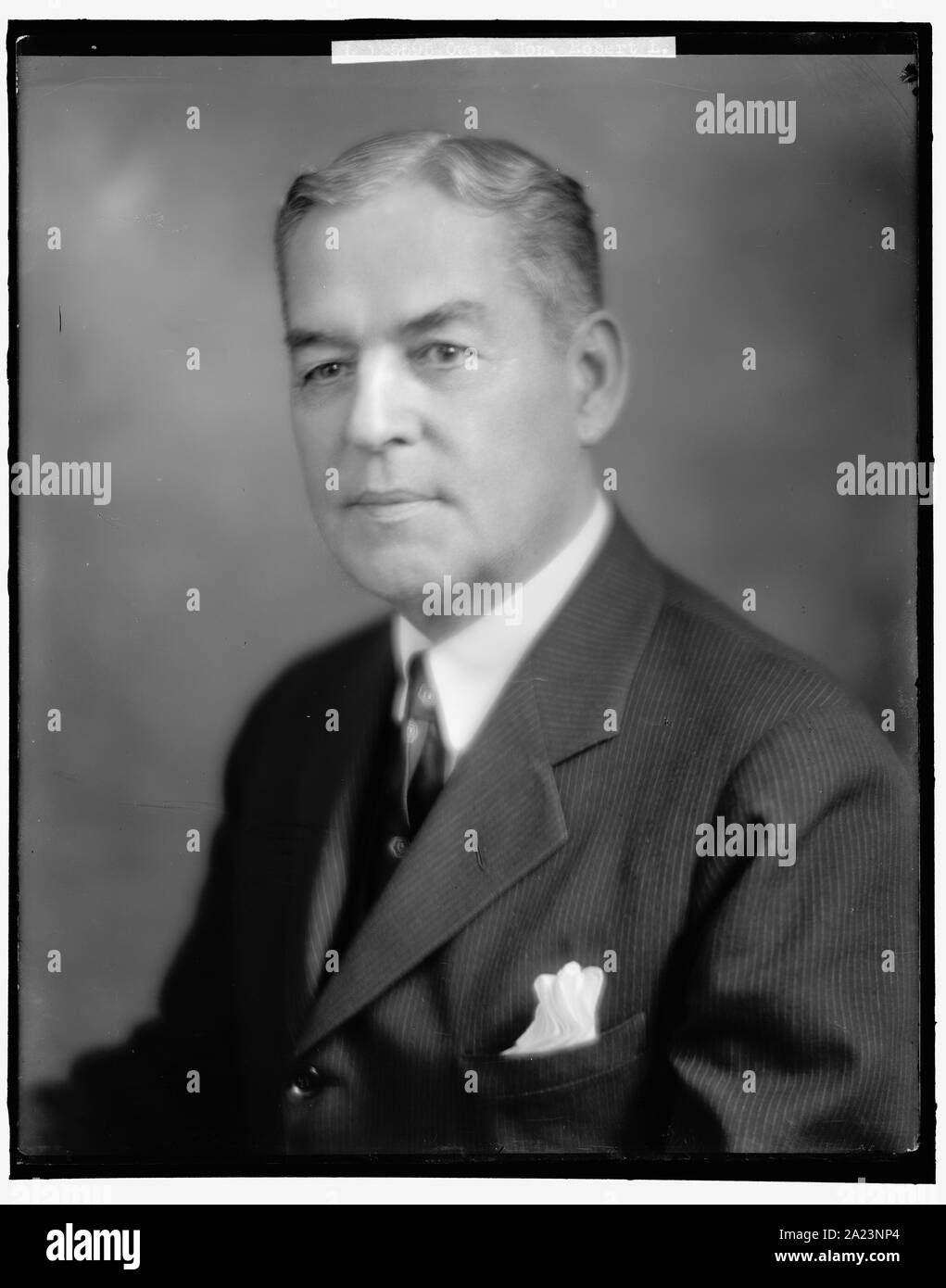 OWEN, Robert L., Frau Abgeordnete Stockfoto