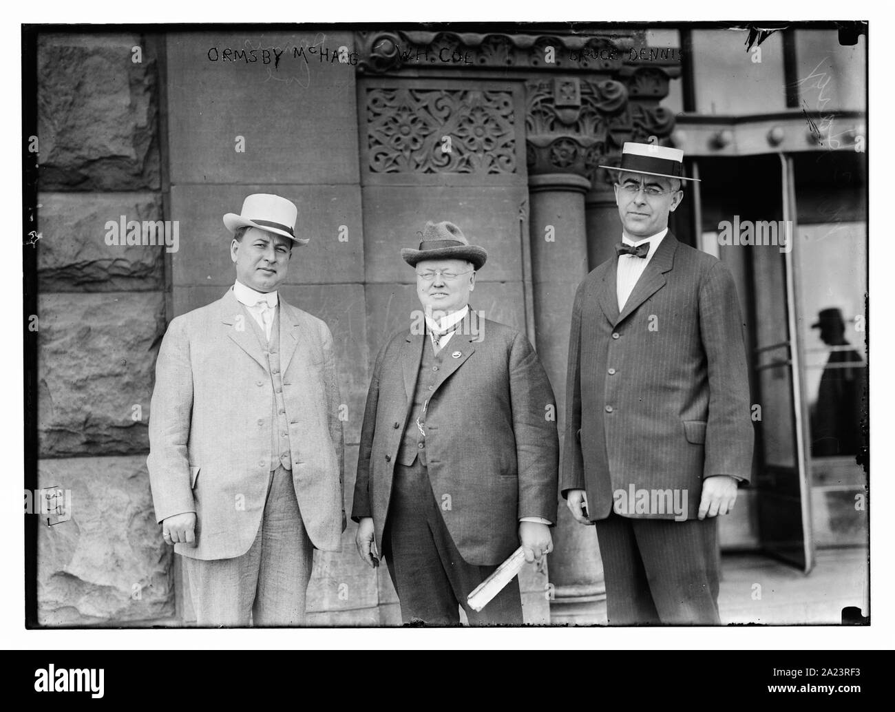 Ormsby McHarg, W.H. Coe, Bruce Dennis Stockfoto
