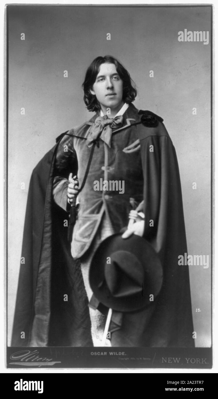 Oscar Wilde Stockfoto