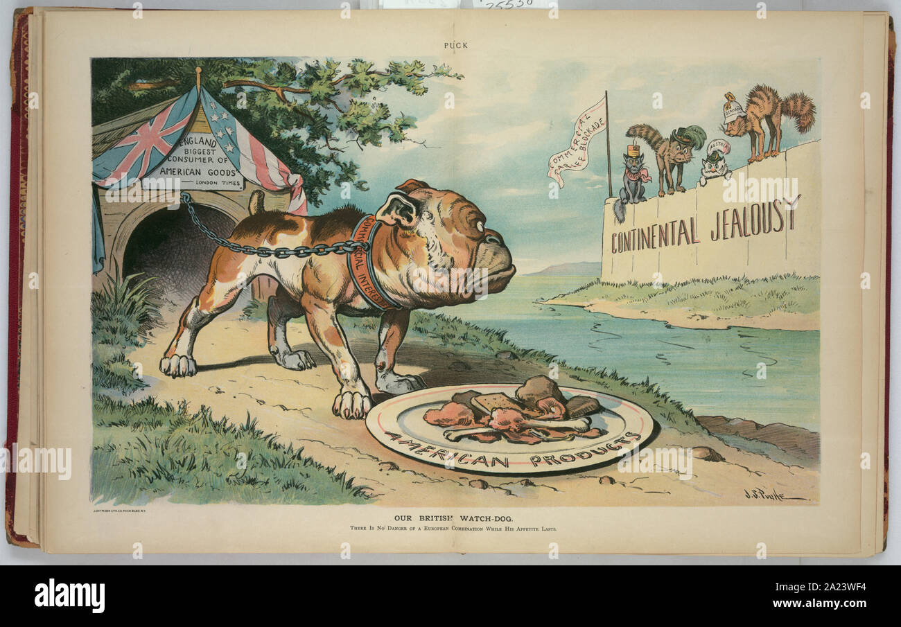 Unsere britischen Watch-dog/J.S. Pughe. Stockfoto
