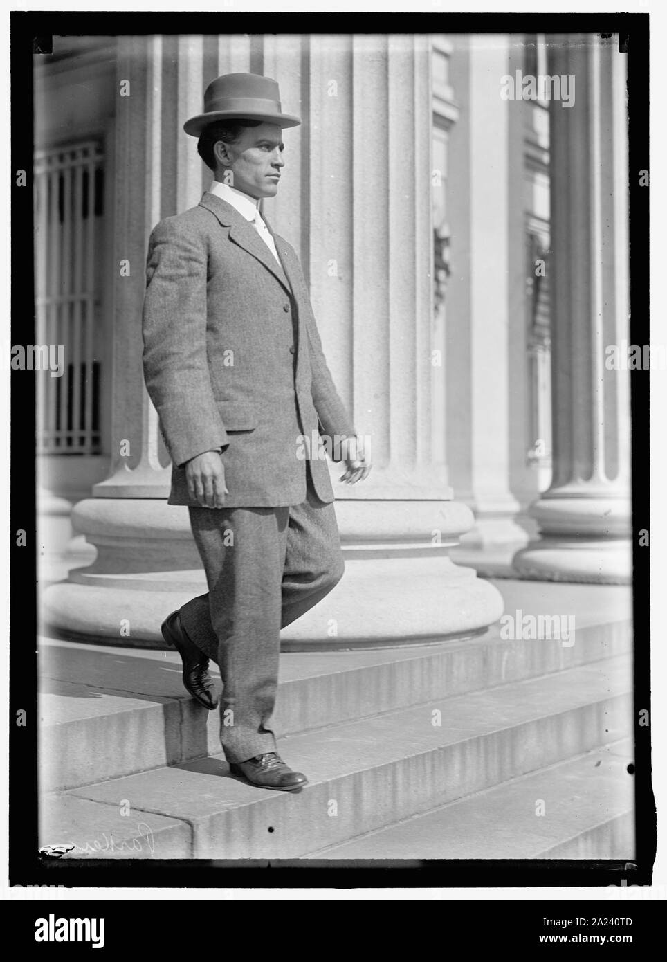 PARKER, FRANK EDWARD. REGISTER DER US-Treasury, 1913 - Stockfoto