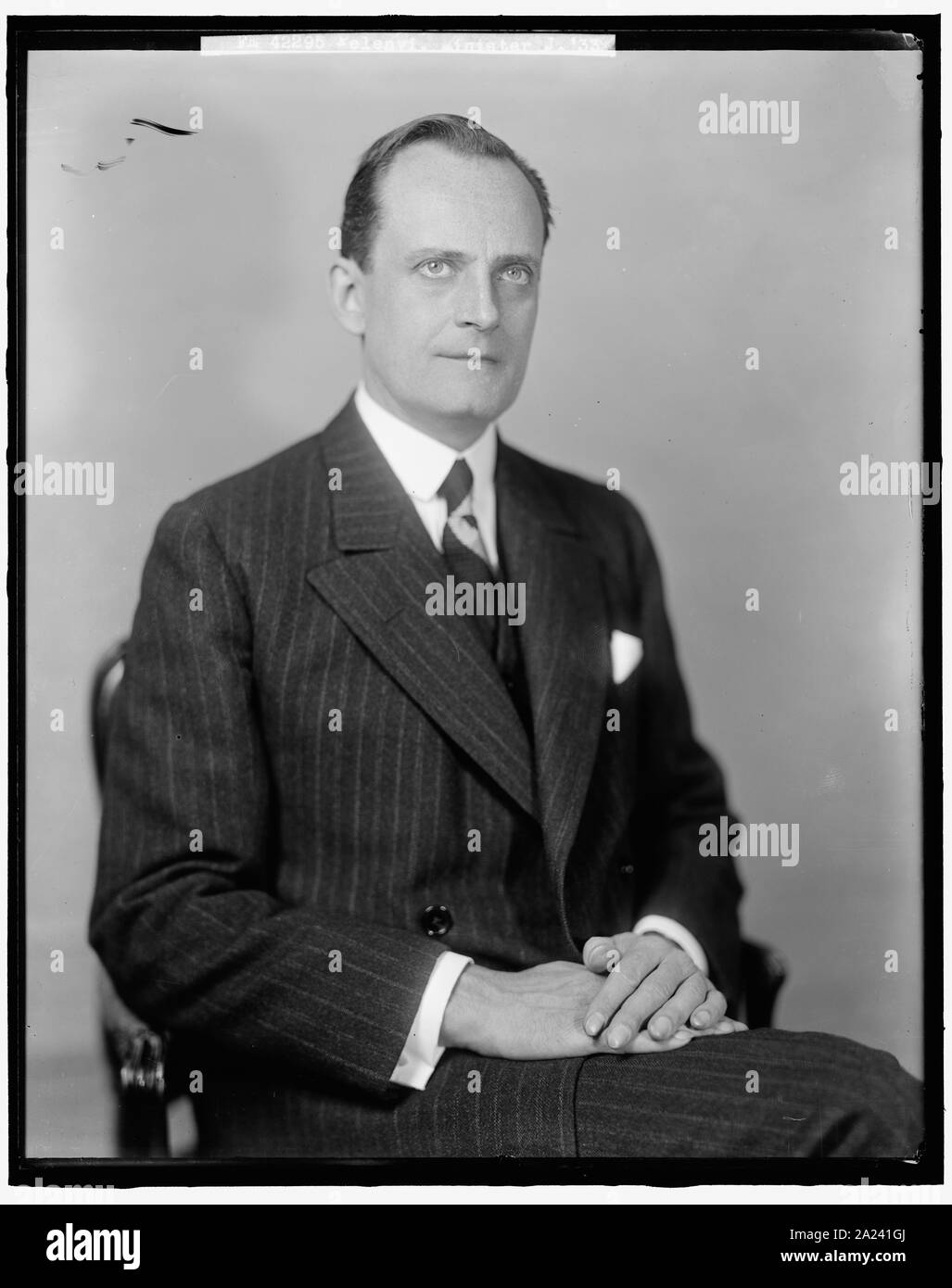 MINISTER PELENYI, J. Stockfoto