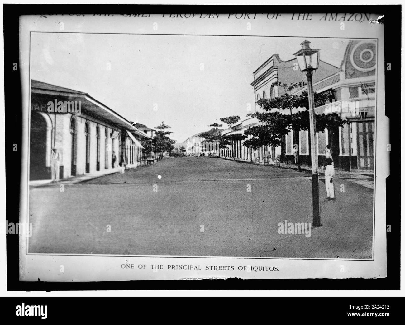 PERU. Szenen in Iquitos Stockfoto