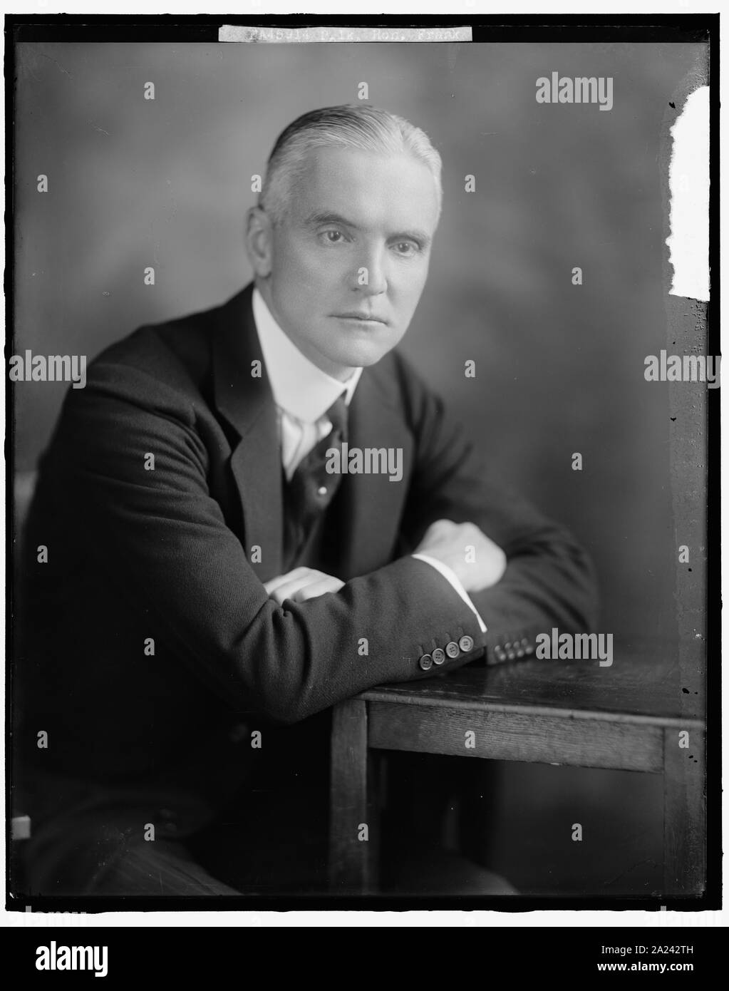 POLK, Frank. Damen und Herren Stockfoto