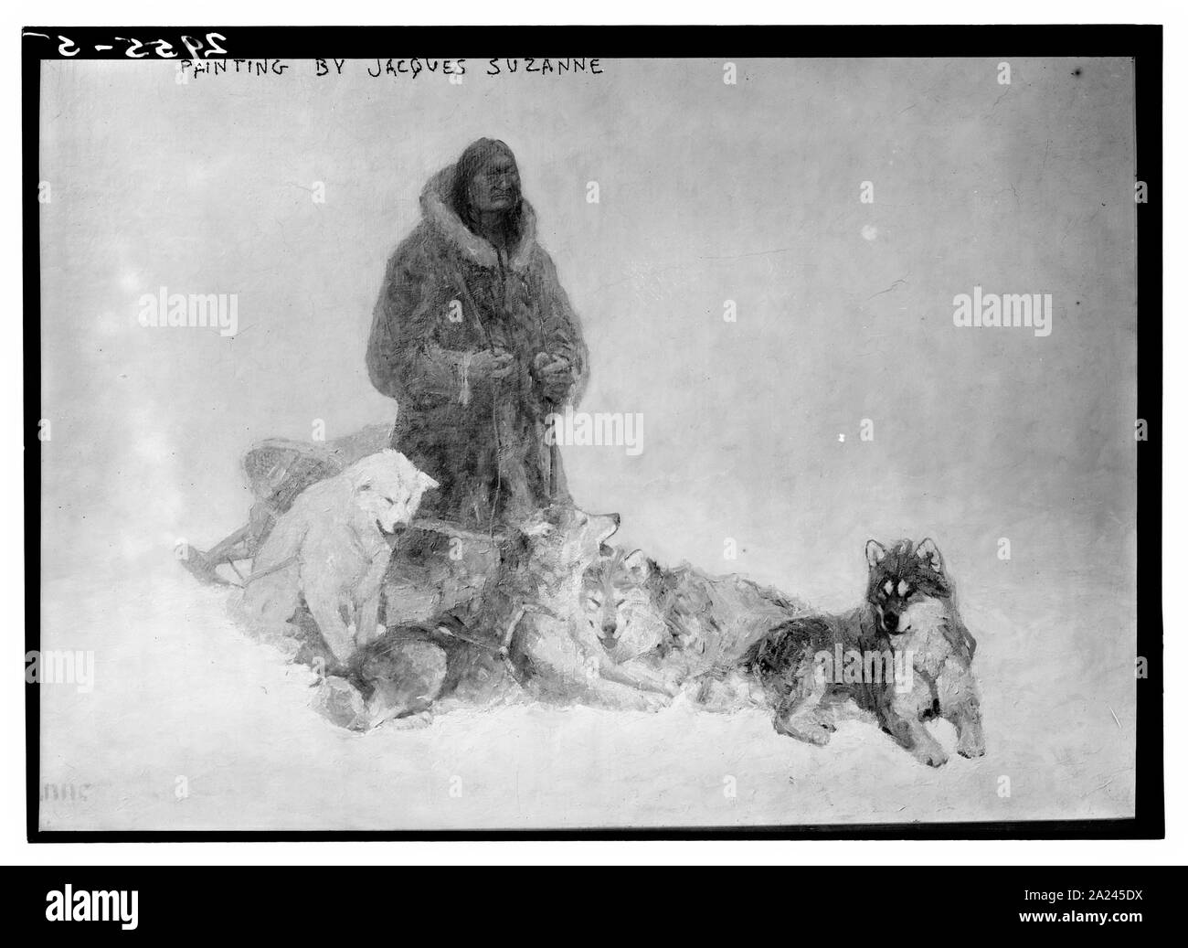 Gemälde von Jacques-Suzanne Stockfoto