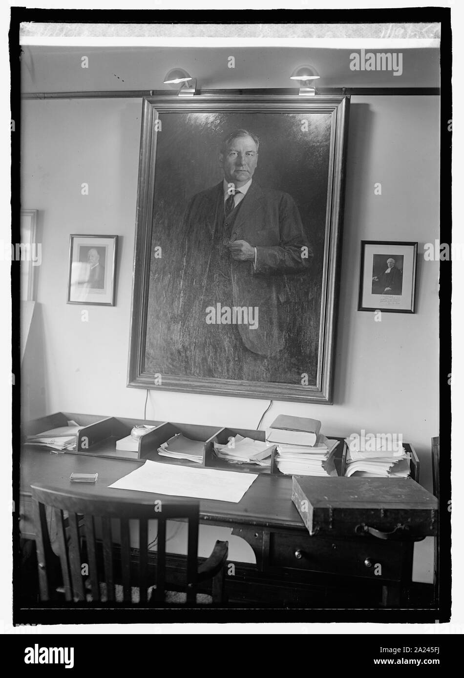 Gemälde von H.F. Stein von Leo. Mielziner, 1/19/25. Stockfoto