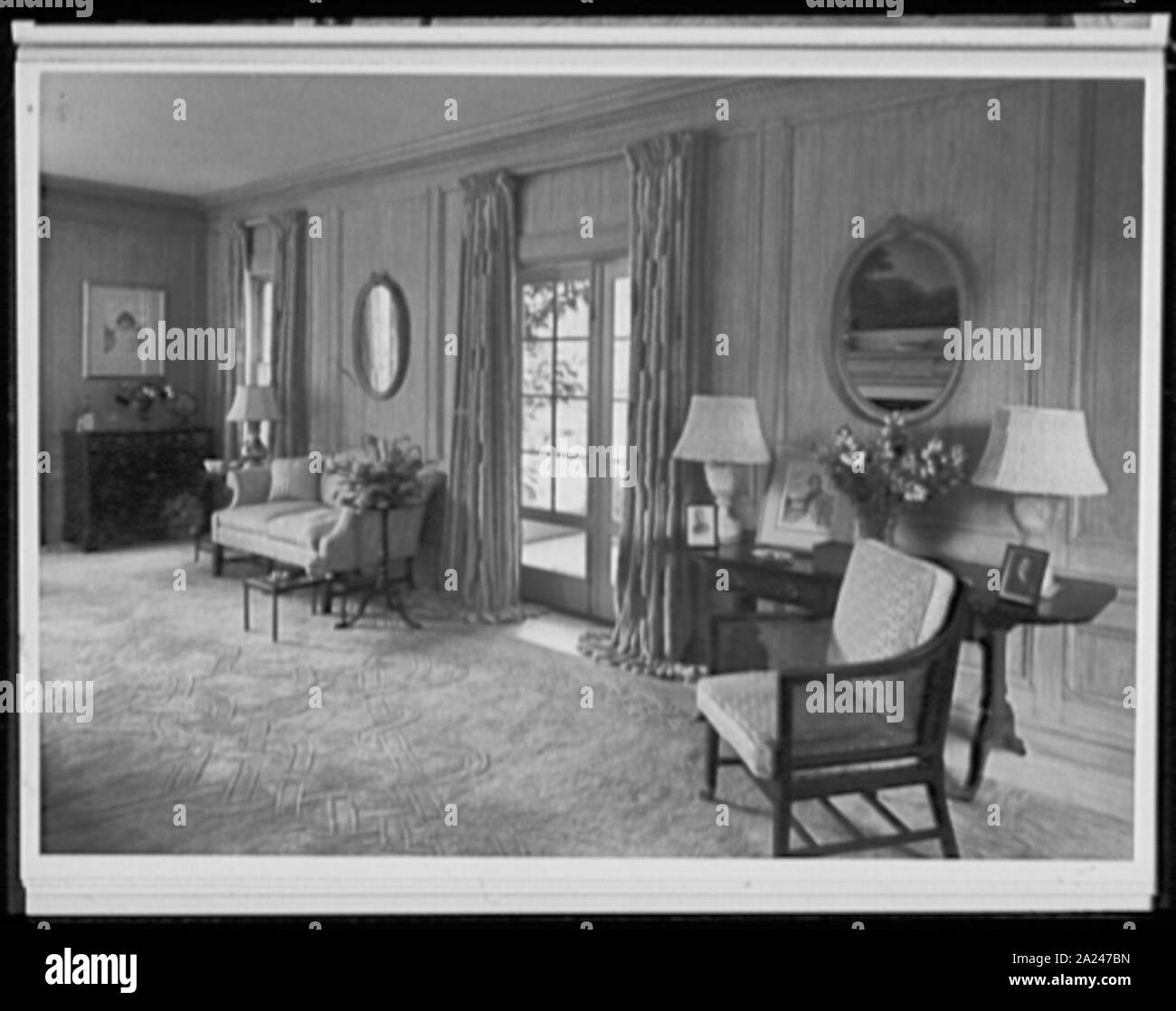 Palm Beach Residence. Stockfoto