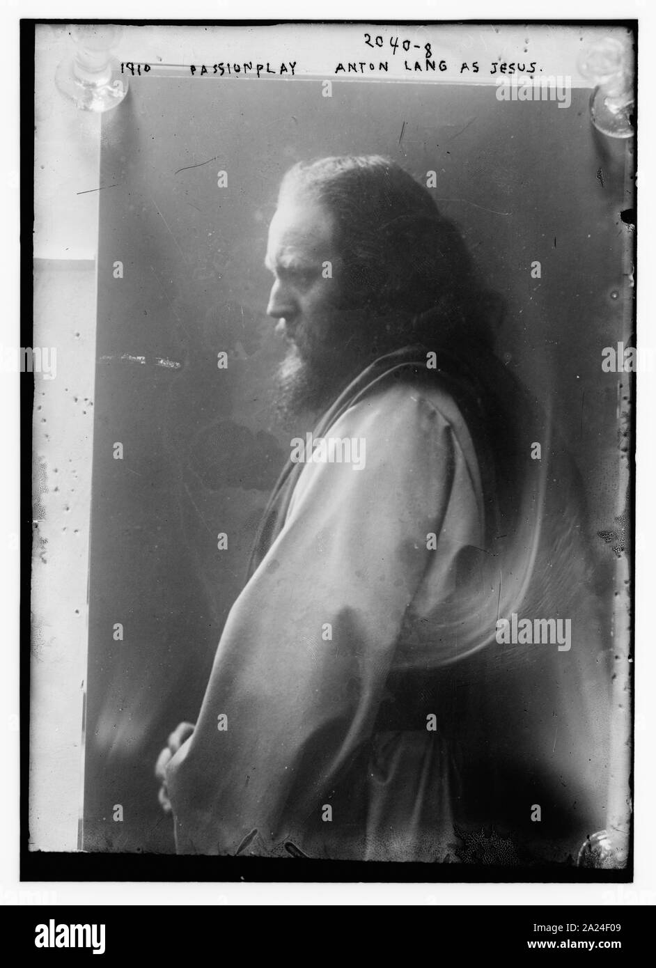 Passion Play, Anton Lang als Jesus Stockfoto