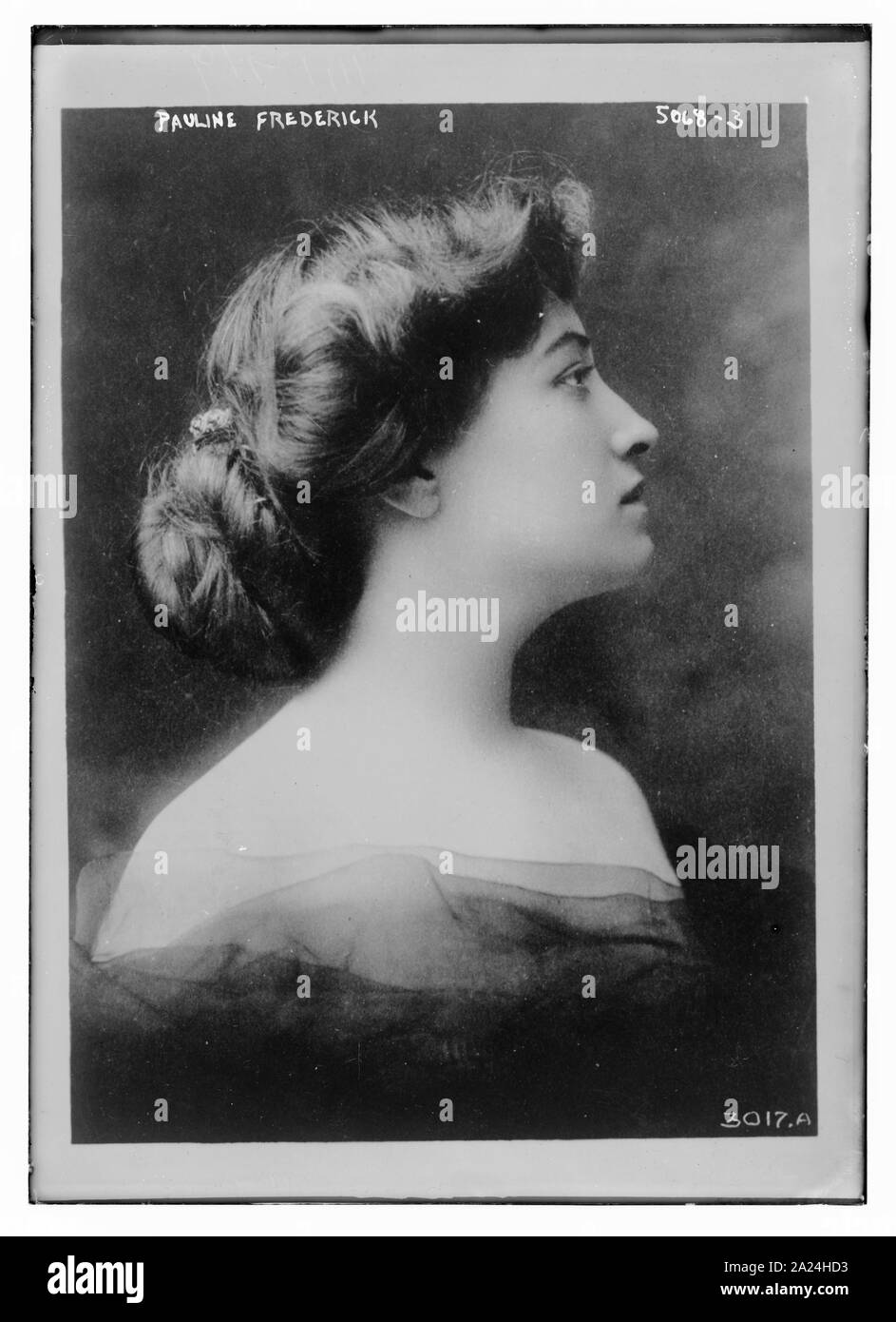 Pauline Frederick Stockfoto