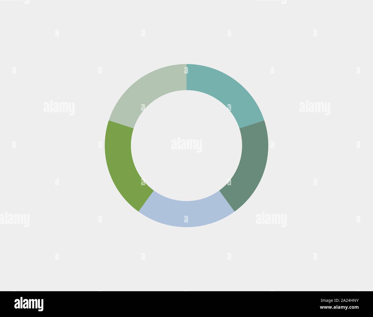 Bunte Pie chart, Diagramm, Infografik. Vector Illustration. Stock Vektor