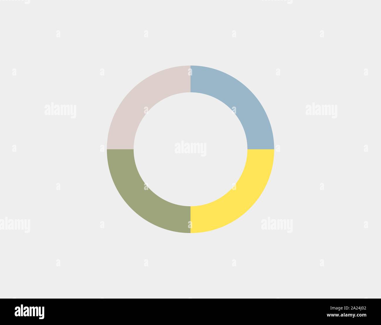 Bunte Pie chart, Diagramm, Infografik. Vector Illustration. Stock Vektor