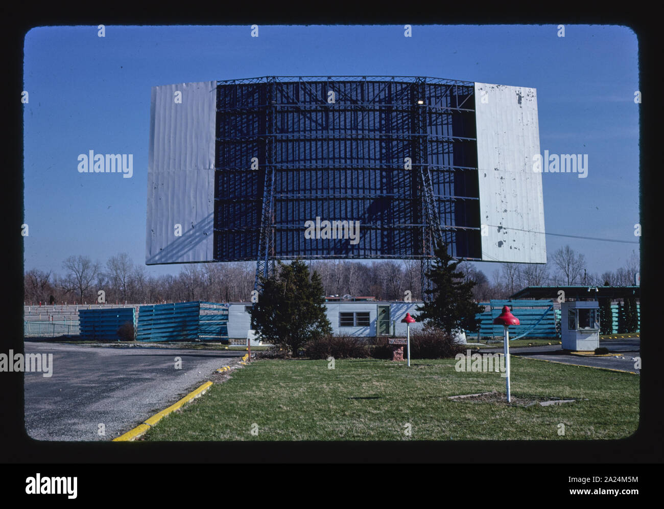 Pendelton Hecht Drive-in-Theater, Route 36, Indianapolis, Indiana Stockfoto