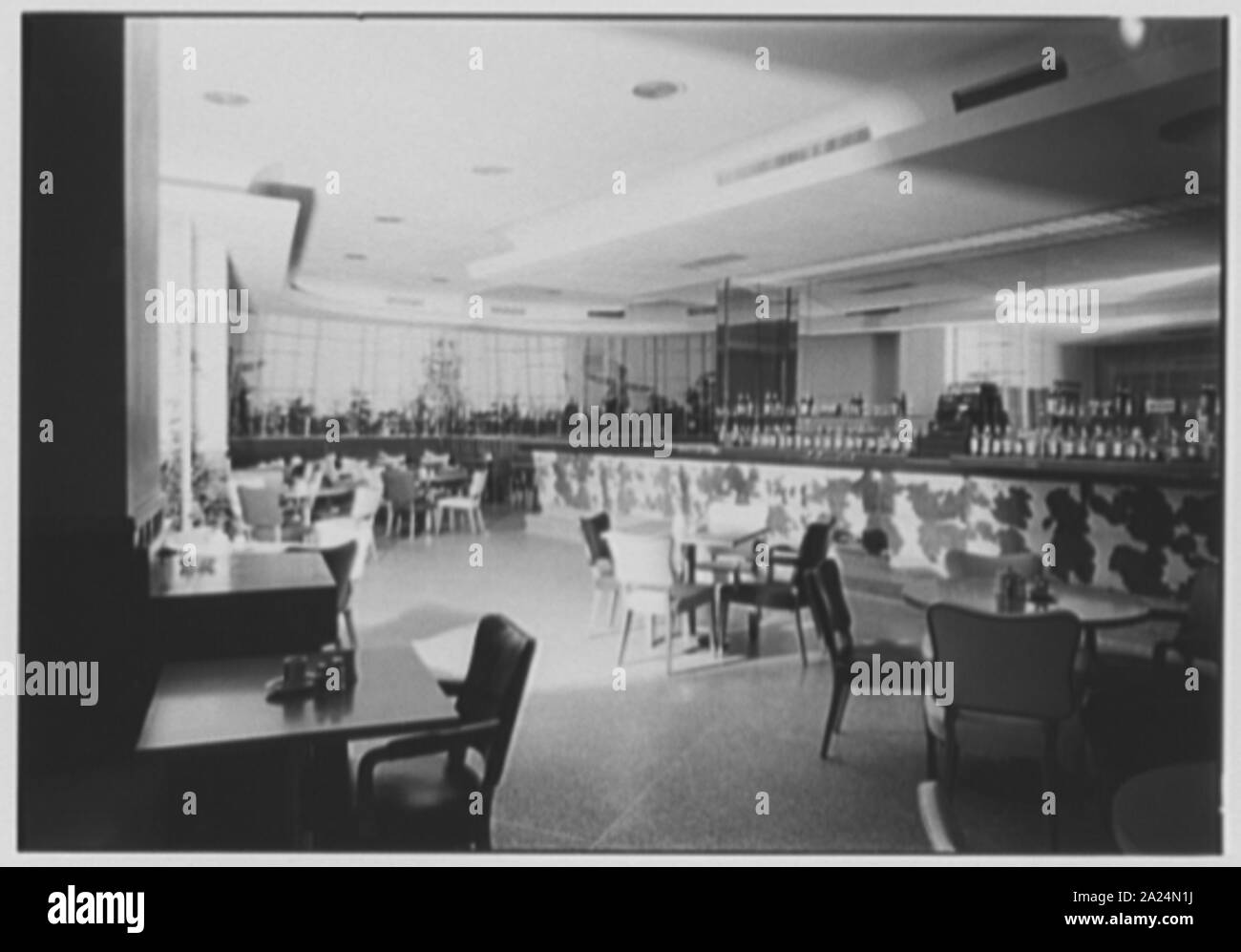 Pennsylvania Station cocktail Zimmer, W. 30 St., Philadelphia. Stockfoto