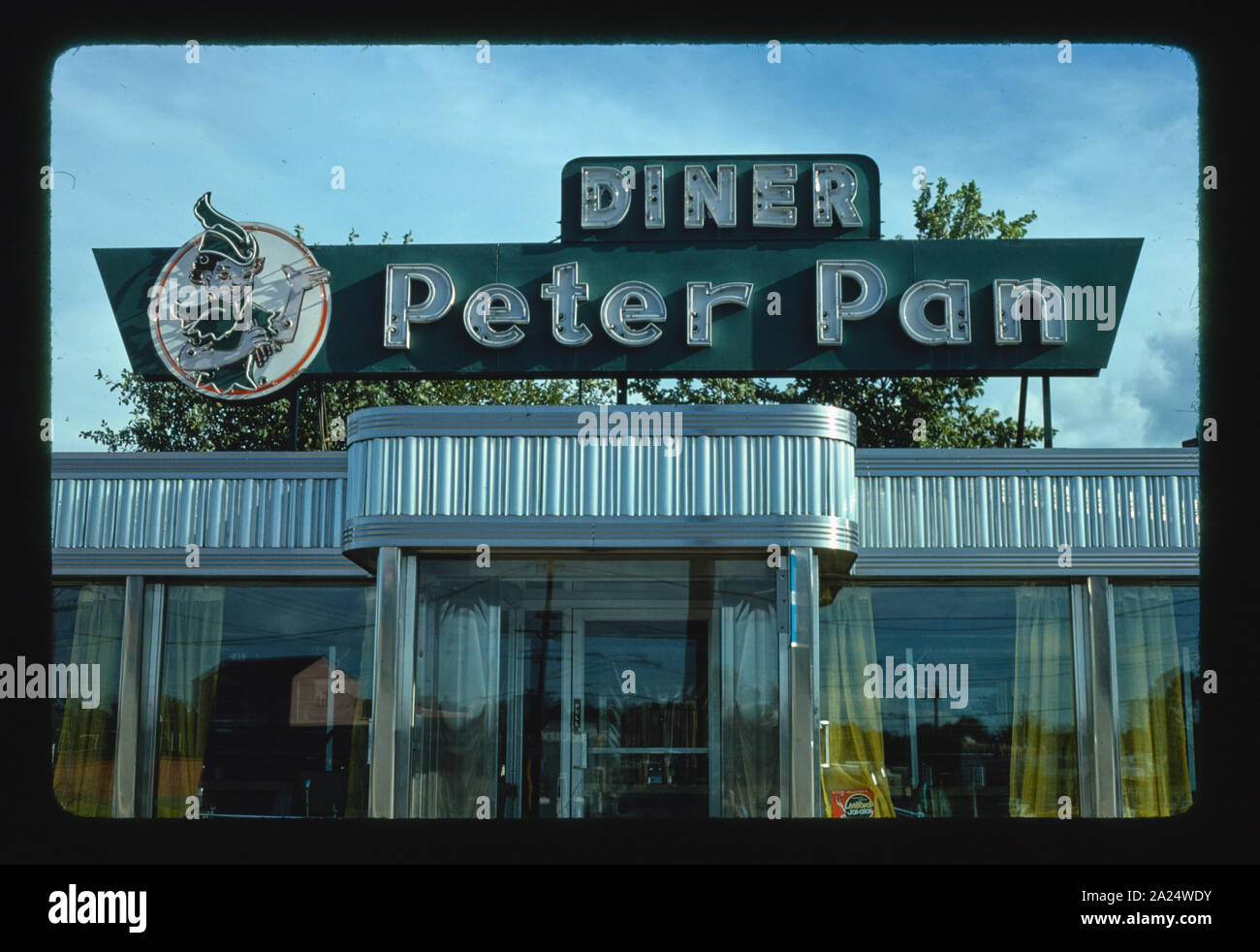 Peter Pan Diner, Danbury, Connecticut Stockfoto