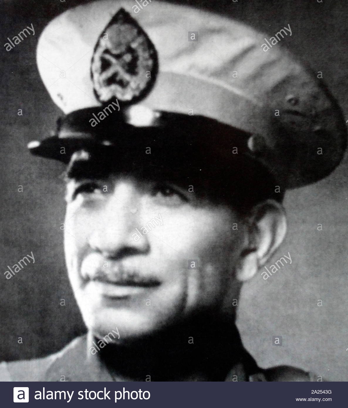 Mohamed Naguib (1901-1984) Präsident Ägyptens, 1953 bis 1954. Zusammen mit Gamal Abdel Nasser, er war der Führer der Ägyptischen Revolution von 1952 Stockfoto