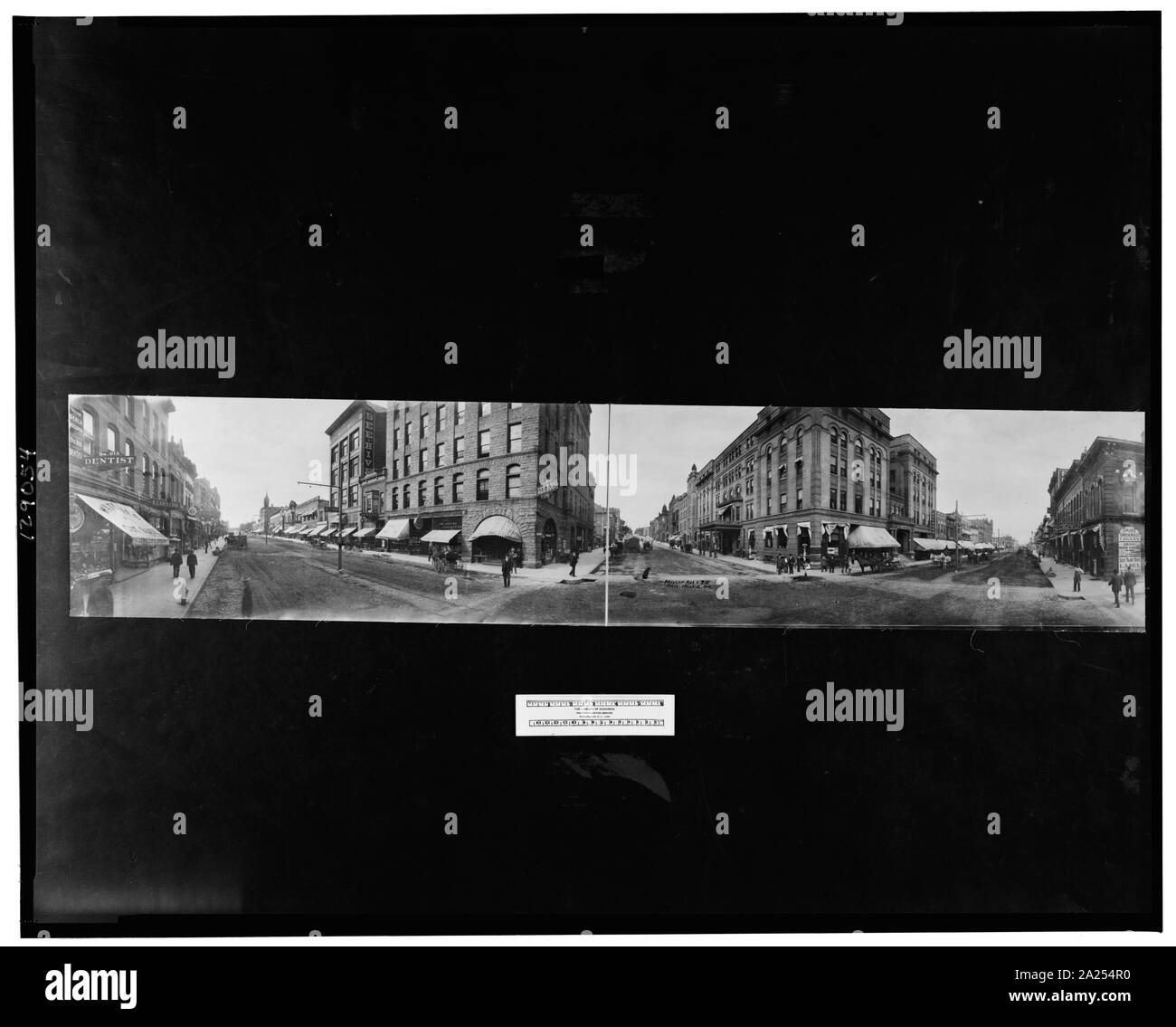 Phillip Ave. und 9 St., Sioux Falls, S. Dak; Stockfoto