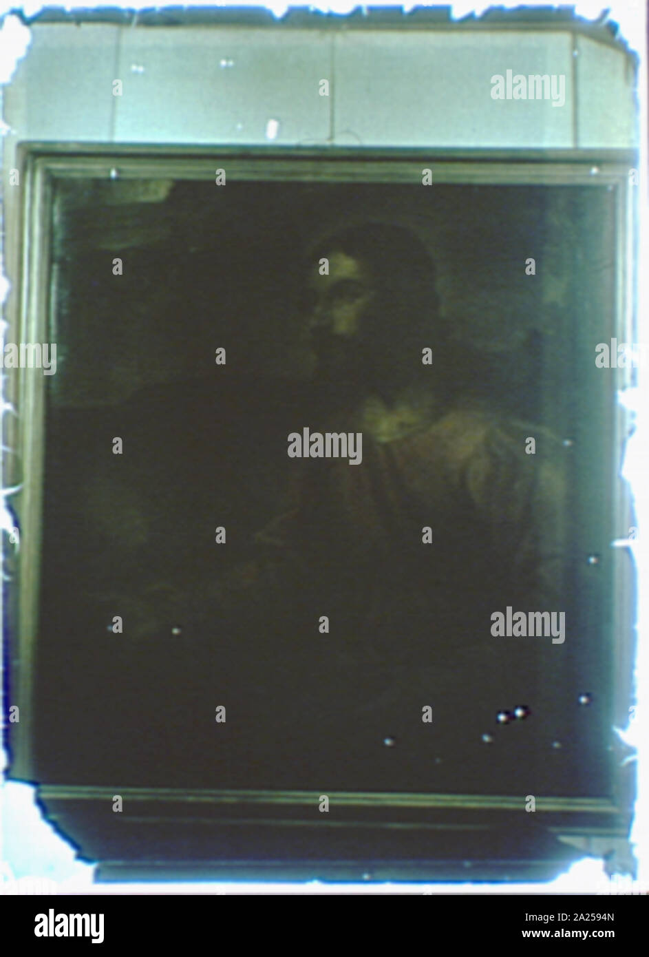 Foto eines venezianischen Malerei von Jesus Christus Stockfoto