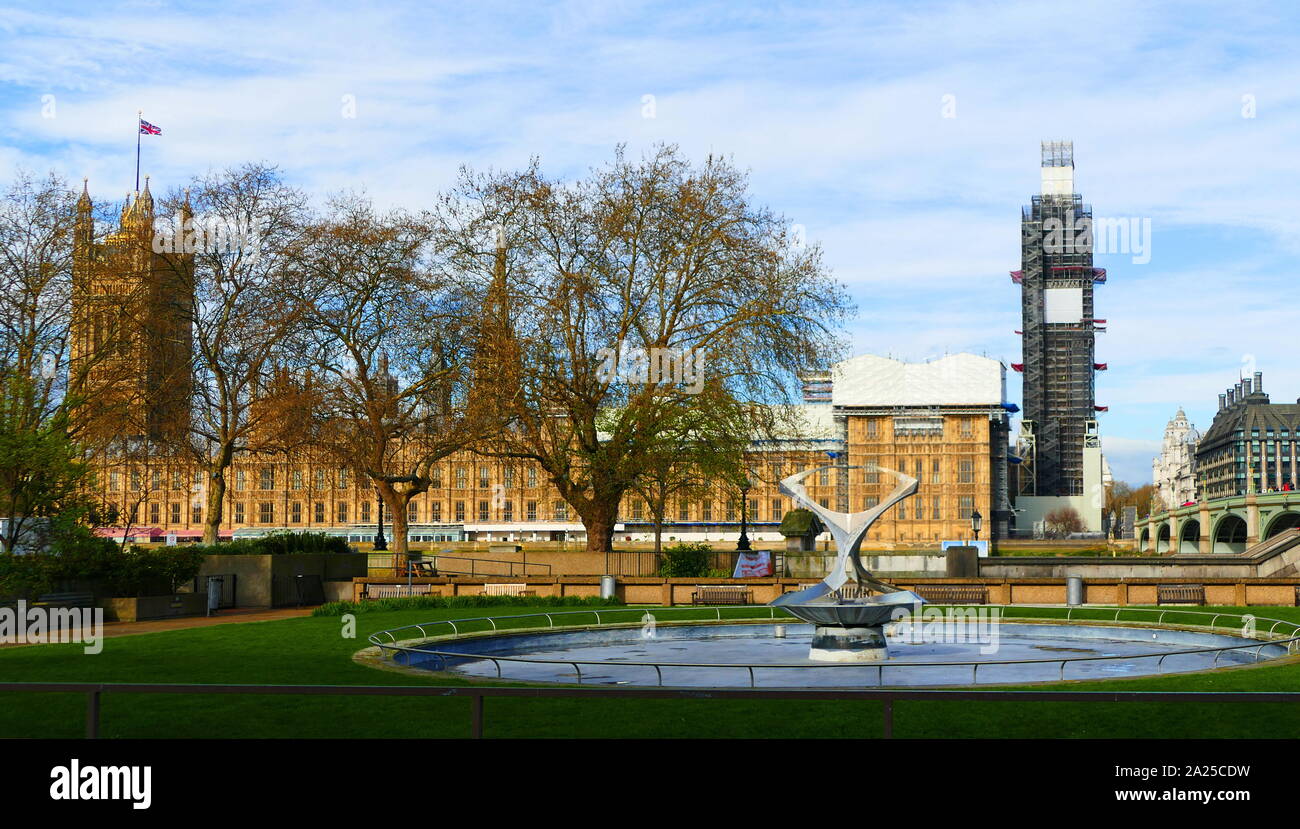 Houses of Parliament, London, Vereinigtes Königreich Stockfoto