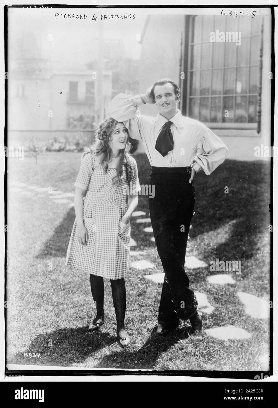 Pickford und Fairbanks Stockfoto