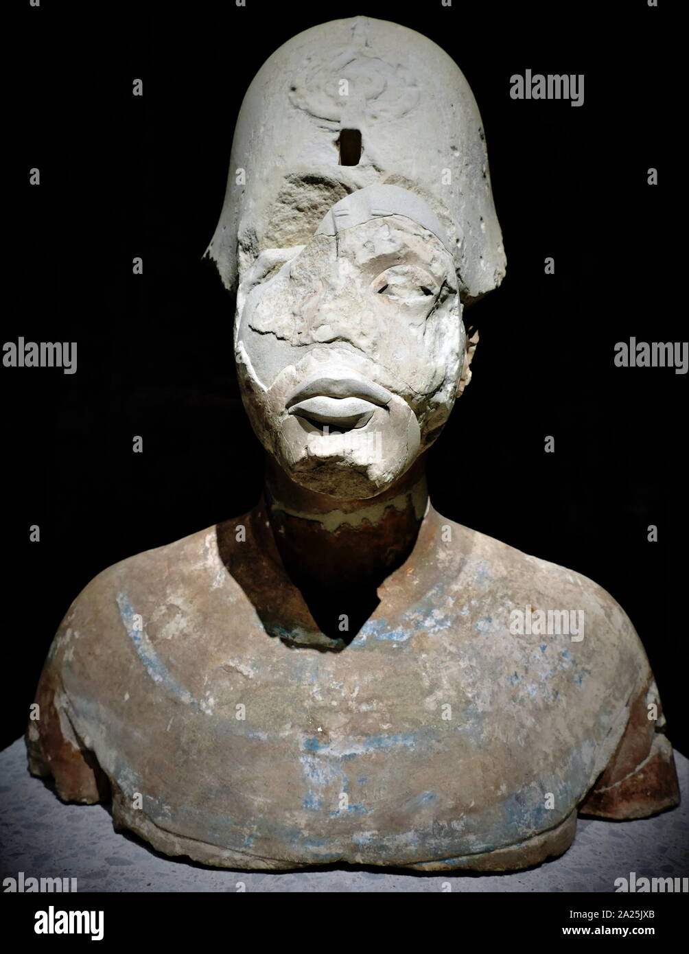 Malte Büste von König Echnaton 18. Dynastie, Amarna, 1340 v. Chr. Stockfoto